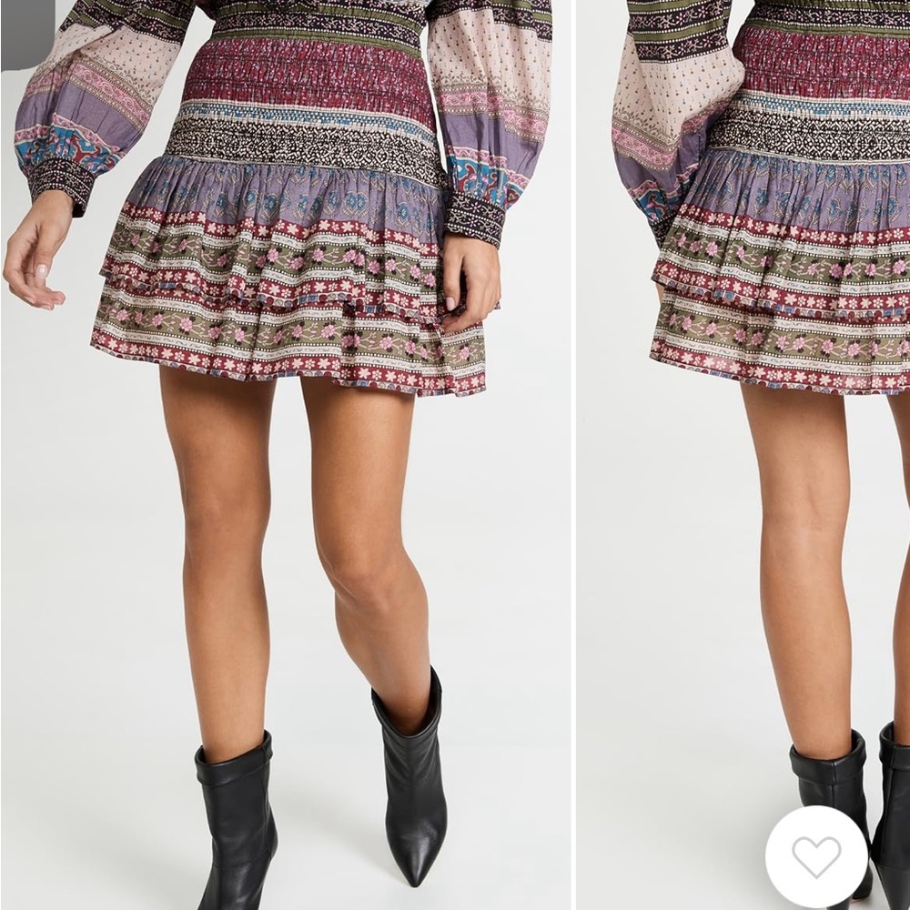 Sea
Brooke Border Smocked Miniskirt - worn once!